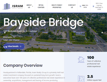 Tablet Screenshot of isramrealtygroup.com